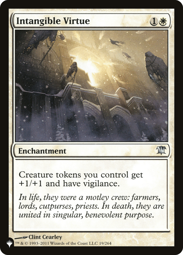 Intangible Virtue [The List] MTG Single Magic: The Gathering  | Multizone: Comics And Games