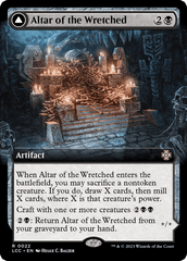 Altar of the Wretched // Wretched Bonemass (Extended Art) [The Lost Caverns of Ixalan Commander] MTG Single Magic: The Gathering  | Multizone: Comics And Games