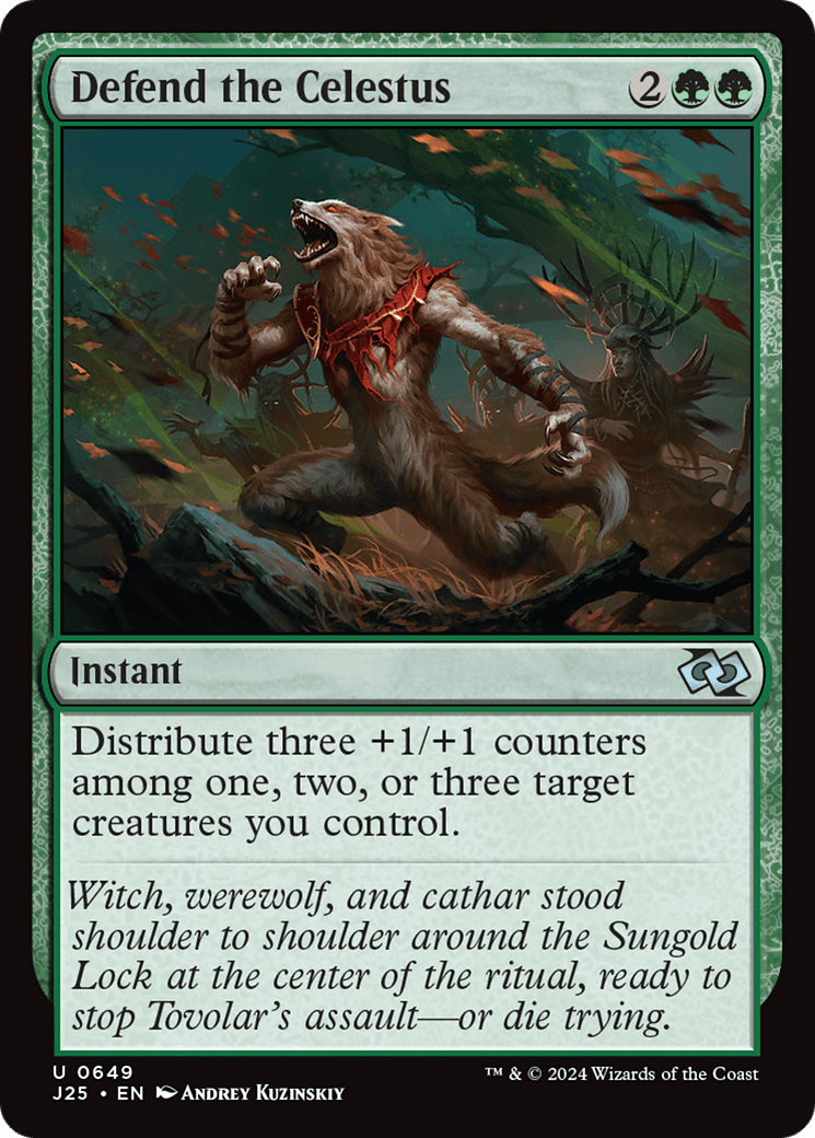 Defend the Celestus [Foundations Jumpstart] MTG Single Magic: The Gathering  | Multizone: Comics And Games