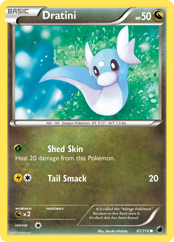 Dratini (81/116) [Black & White: Plasma Freeze] Pokemon Single Pokémon  | Multizone: Comics And Games