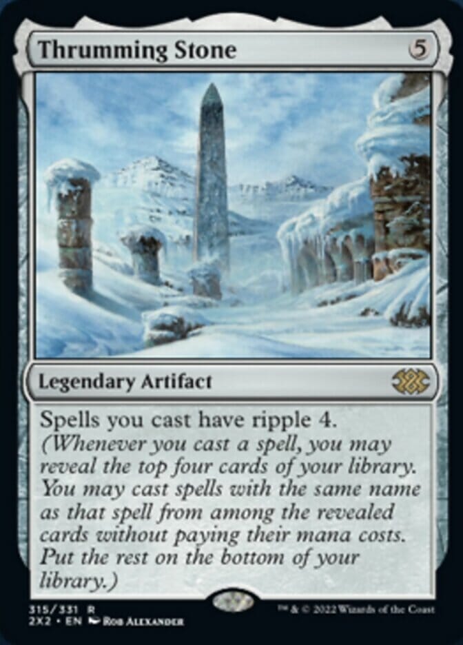 Thrumming Stone [Double Masters 2022] MTG Single Magic: The Gathering  | Multizone: Comics And Games