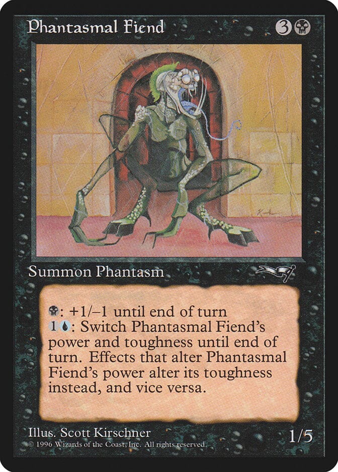 Phantasmal Fiend (Standing) [Alliances] MTG Single Magic: The Gathering  | Multizone: Comics And Games