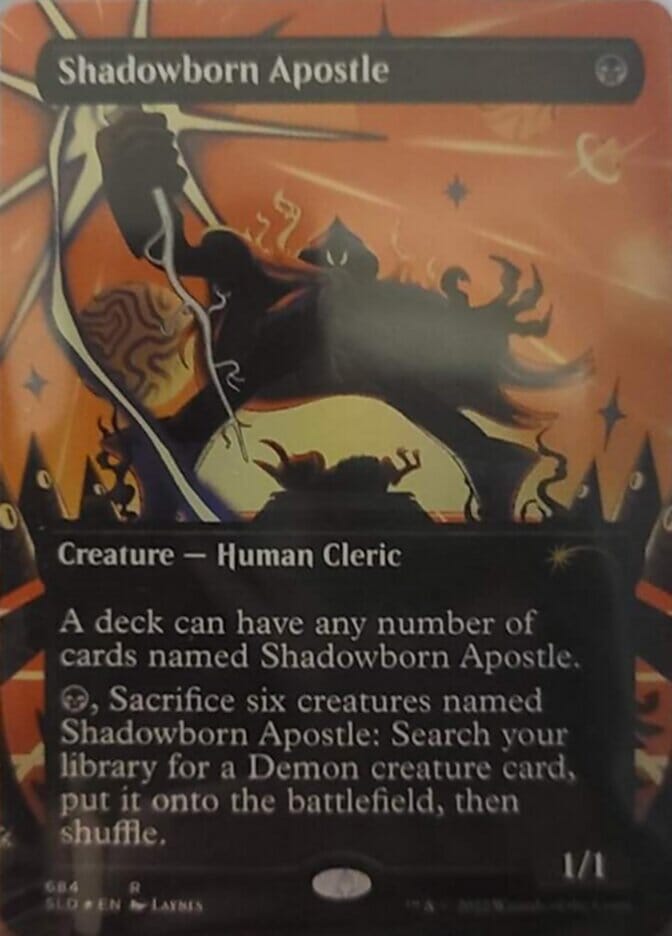 Shadowborn Apostle (Borderless) (684) [Secret Lair Drop Promos] MTG Single Magic: The Gathering  | Multizone: Comics And Games