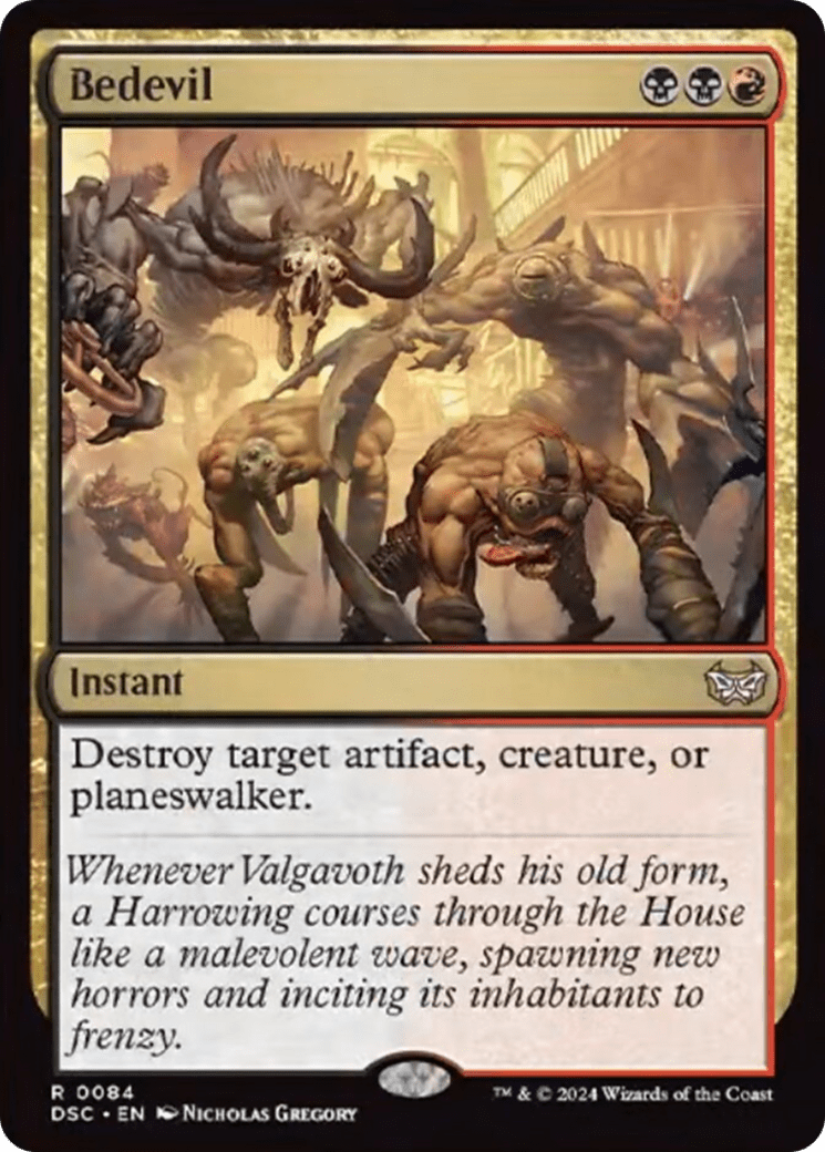 Bedevil [Duskmourn: House of Horror Commander] MTG Single Magic: The Gathering  | Multizone: Comics And Games