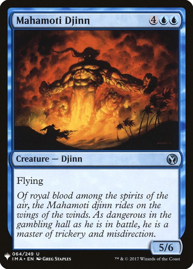 Mahamoti Djinn [Mystery Booster] MTG Single Magic: The Gathering  | Multizone: Comics And Games