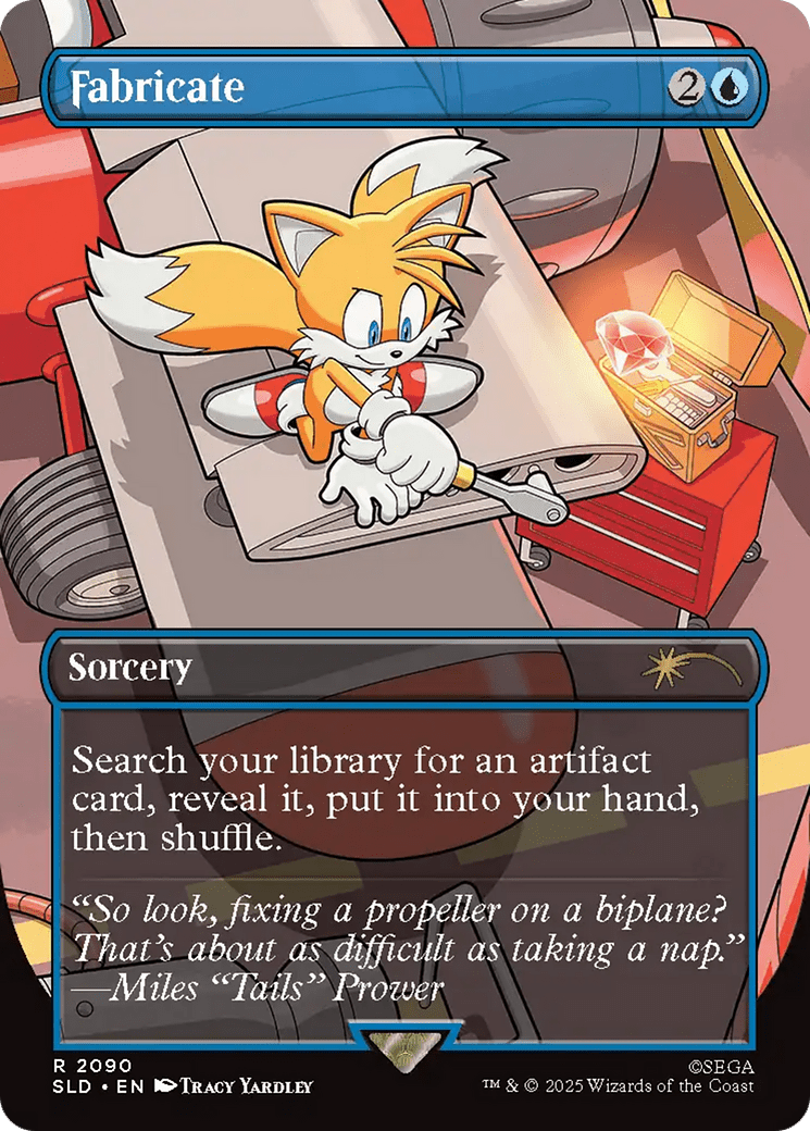 Fabricate (2090) (Rainbow Foil) [Secret Lair Drop Series] MTG Single Magic: The Gathering  | Multizone: Comics And Games