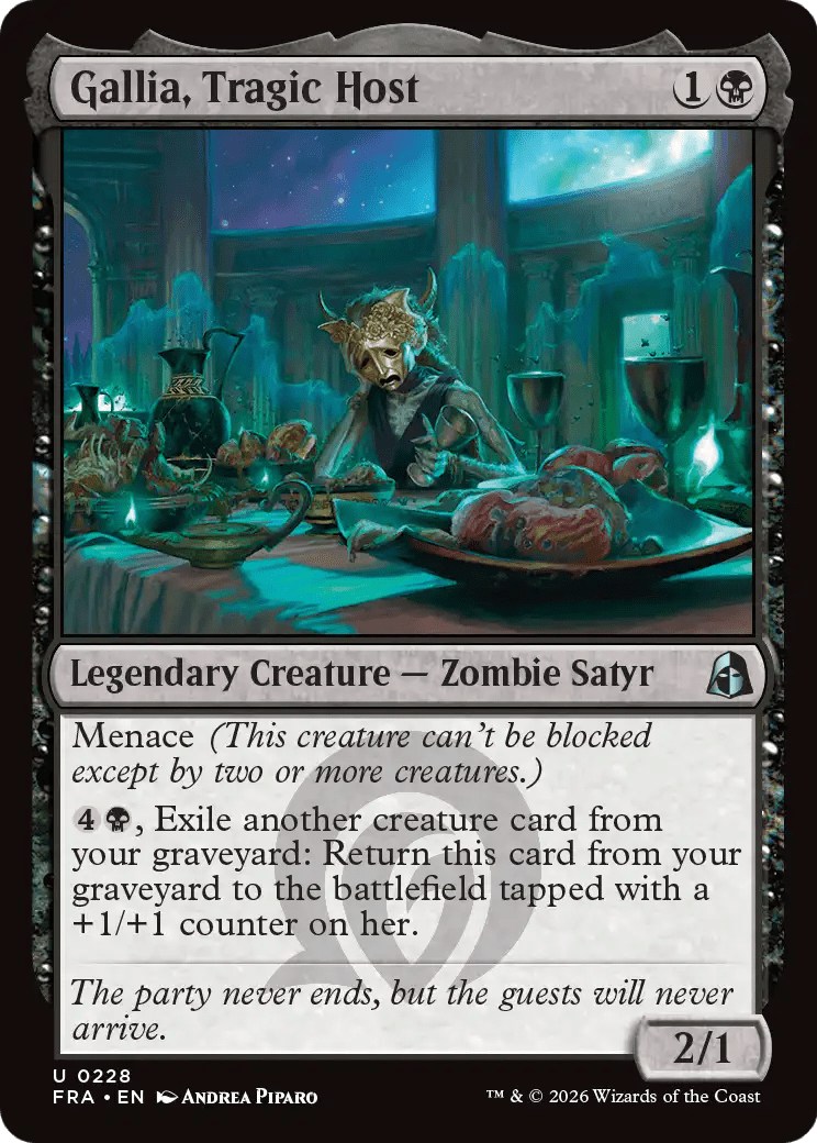 Gallia, Tragic Host [Reality Fracture] MTG Single Magic: The Gathering  | Multizone: Comics And Games