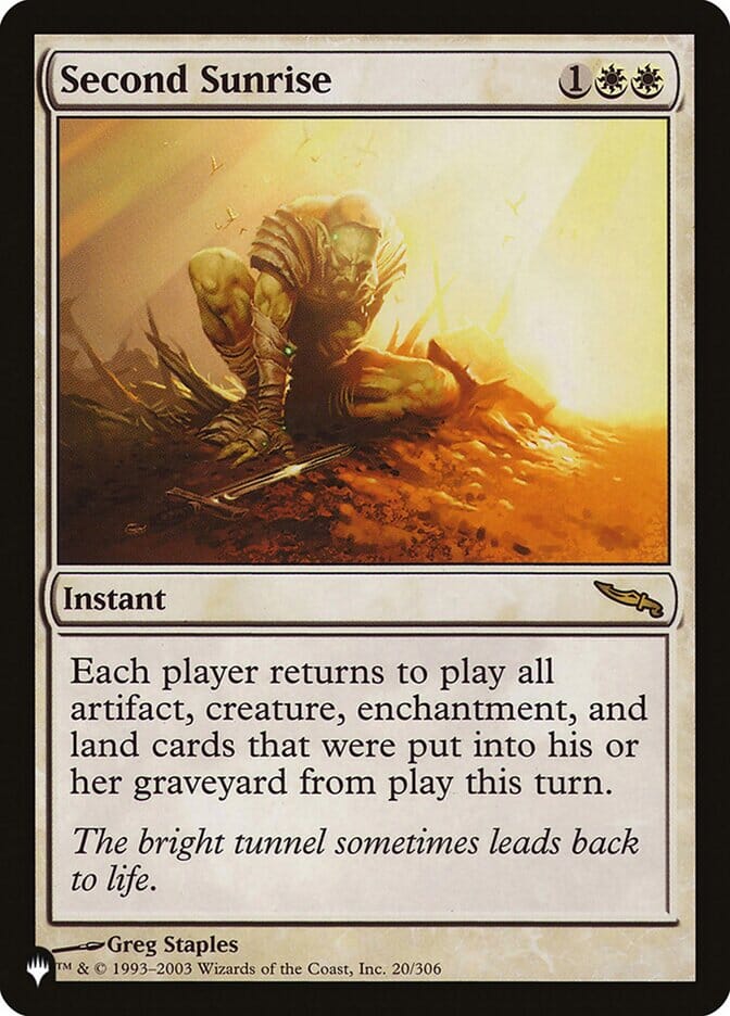 Second Sunrise [The List] MTG Single Magic: The Gathering  | Multizone: Comics And Games