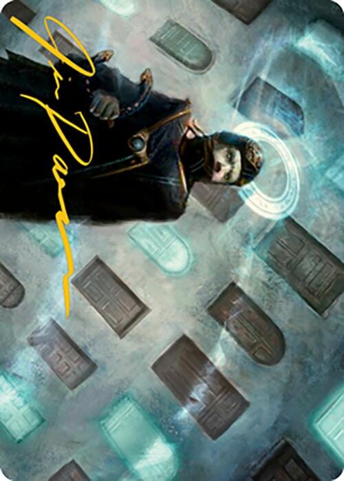 Mental Journey Art Card (Gold-Stamped Signature) [Modern Horizons 2 Art Series] MTG Single Magic: The Gathering  | Multizone: Comics And Games