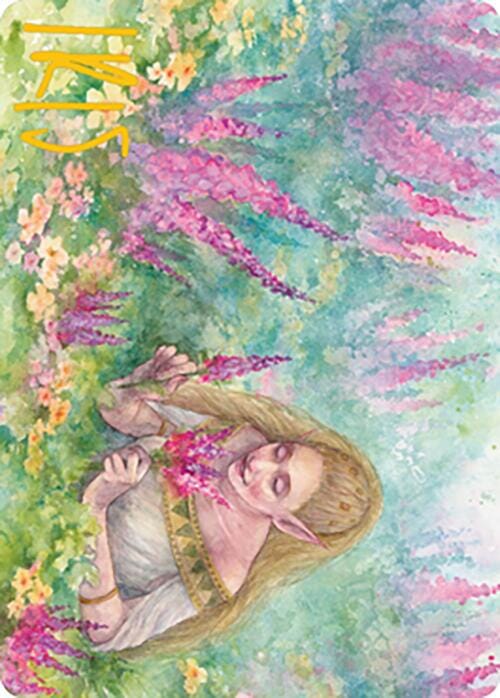 Abundant Harvest Art Card (Gold-Stamped Signature) [Modern Horizons 2 Art Series] MTG Single Magic: The Gathering  | Multizone: Comics And Games