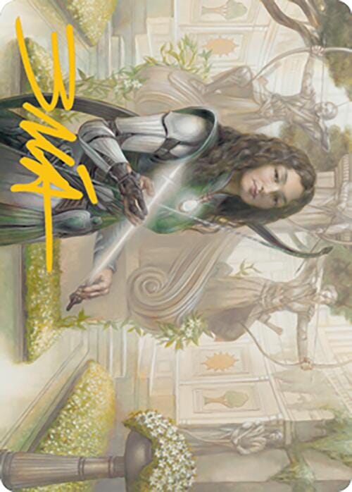Arcus Acolyte Art Card (Gold-Stamped Signature) [Modern Horizons 2 Art Series] MTG Single Magic: The Gathering  | Multizone: Comics And Games
