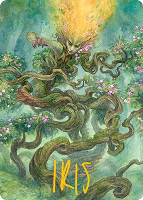 Titania, Protector of Argoth Art Card (Gold-Stamped Signature) [Modern Horizons 2 Art Series] MTG Single Magic: The Gathering  | Multizone: Comics And Games