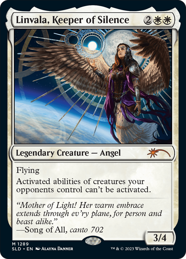 Linvala, Keeper of Silence [Secret Lair Drop Series] MTG Single Magic: The Gathering  | Multizone: Comics And Games