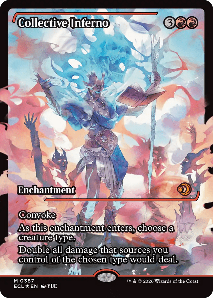 Collective Inferno (Showcase) [Lorwyn Eclipsed] MTG Single Magic: The Gathering  | Multizone: Comics And Games