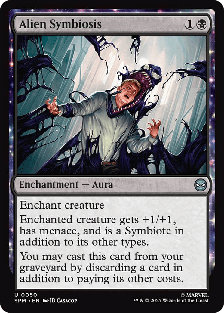 Alien Symbiosis [Marvel's Spider-Man] MTG Single Magic: The Gathering  | Multizone: Comics And Games