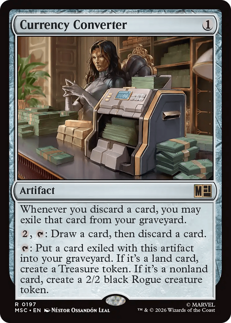 Currency Converter (Surge Foil) [Marvel Super Heroes Commander] MTG Single Magic: The Gathering  | Multizone: Comics And Games