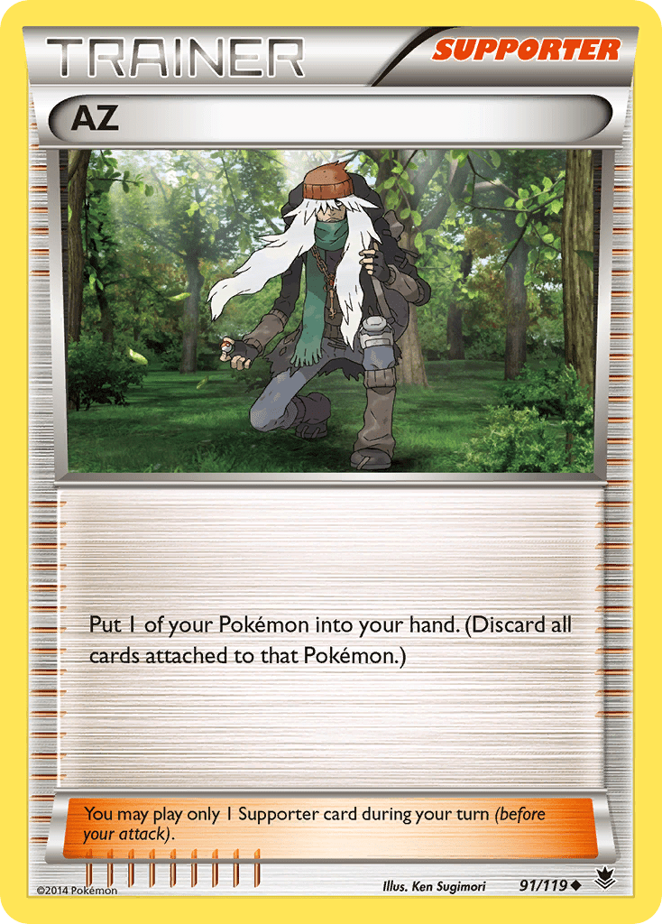 AZ (91/119) [XY: Phantom Forces] Pokemon Single Pokémon  | Multizone: Comics And Games