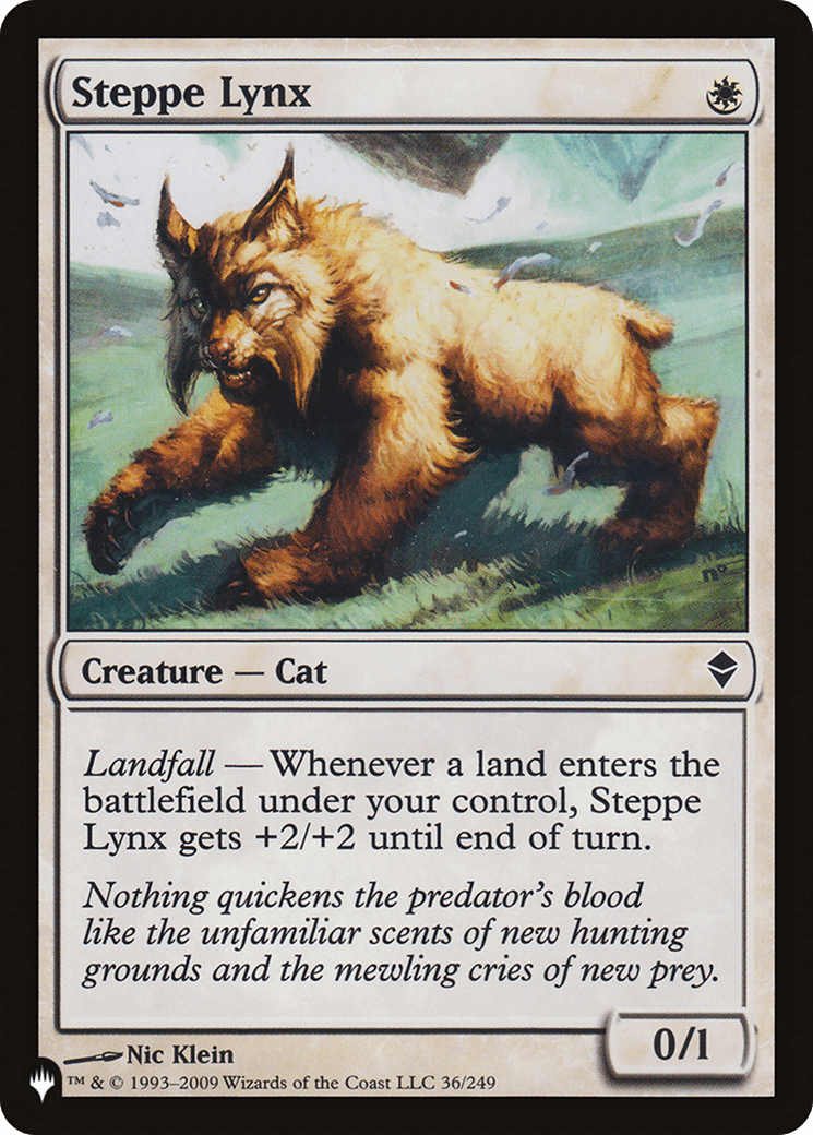 Steppe Lynx [The List] MTG Single Magic: The Gathering  | Multizone: Comics And Games