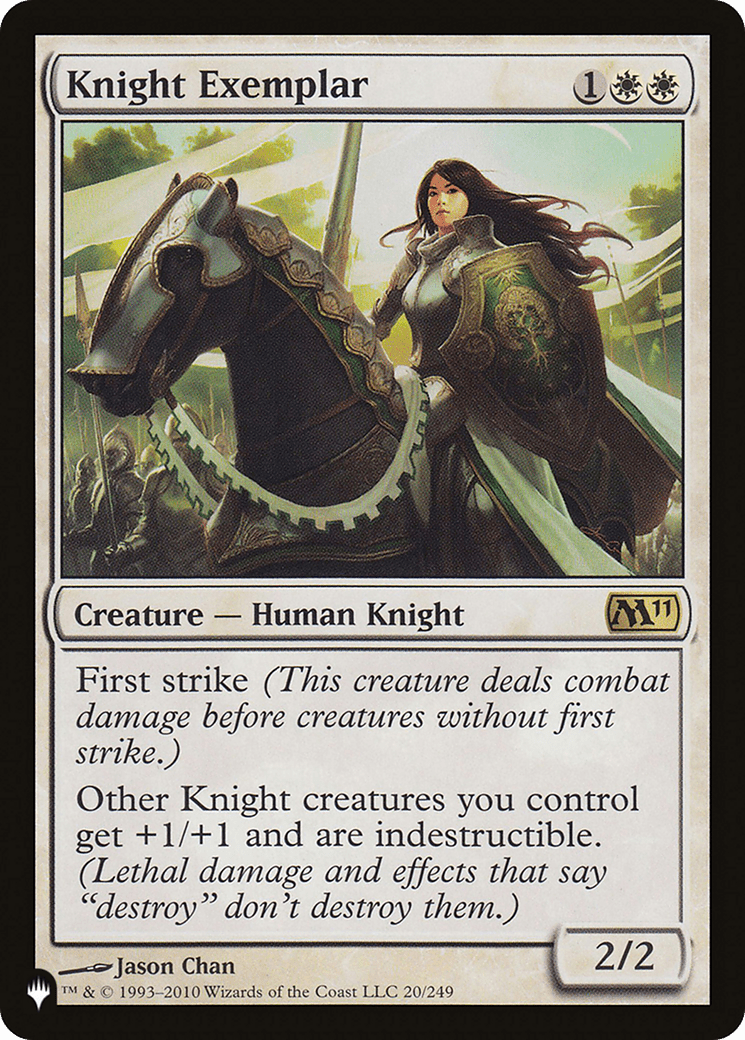Knight Exemplar (Magic 2011) [The List] MTG Single Magic: The Gathering  | Multizone: Comics And Games