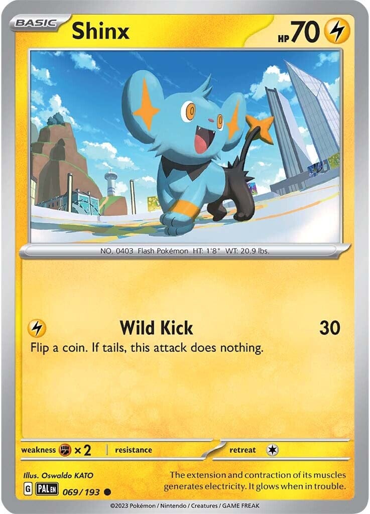 Shinx (069/193) [Scarlet & Violet: Paldea Evolved] Pokemon Single Pokémon  | Multizone: Comics And Games