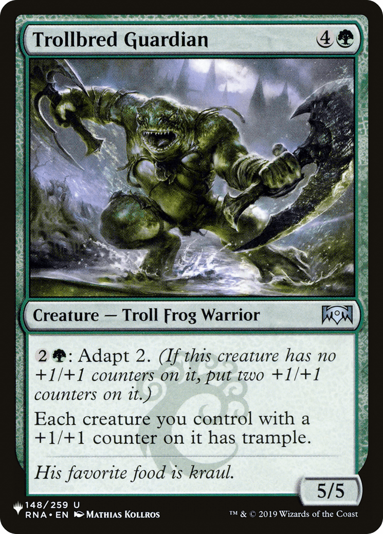 Trollbred Guardian [The List] MTG Single Magic: The Gathering  | Multizone: Comics And Games