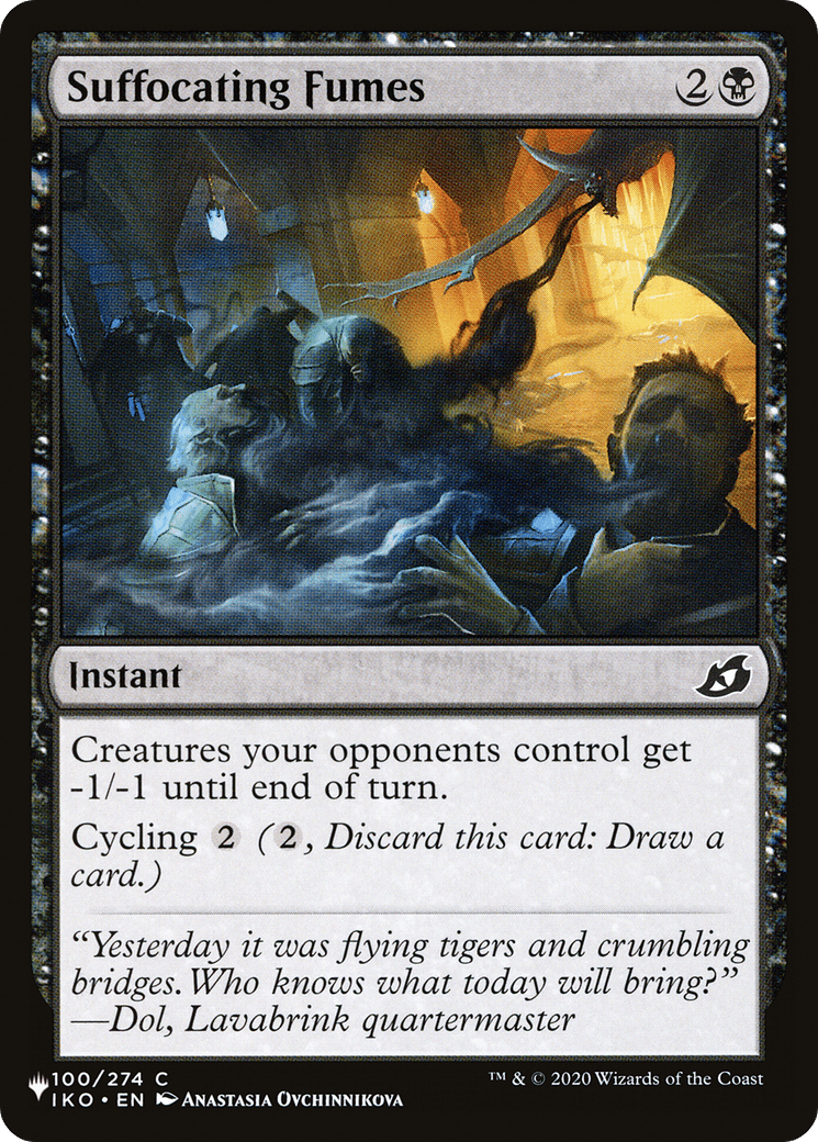 Suffocating Fumes [The List] MTG Single Magic: The Gathering  | Multizone: Comics And Games
