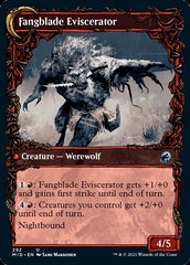 Fangblade Brigand // Fangblade Eviscerator (Showcase Equinox) [Innistrad: Midnight Hunt] MTG Single Magic: The Gathering  | Multizone: Comics And Games