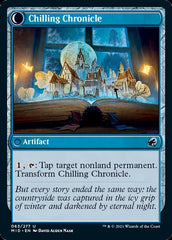 Mysterious Tome // Chilling Chronicle [Innistrad: Midnight Hunt] MTG Single Magic: The Gathering  | Multizone: Comics And Games