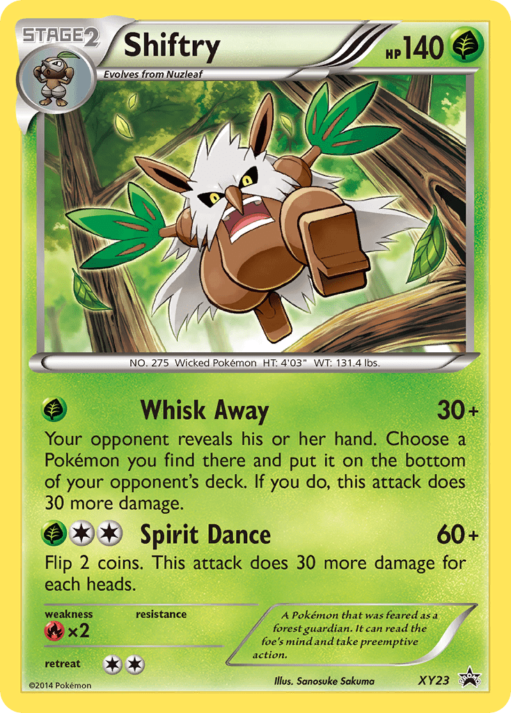 Shiftry (XY23) [XY: Black Star Promos] Pokemon Single Pokémon  | Multizone: Comics And Games