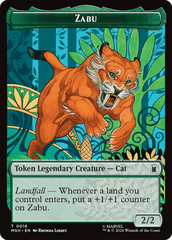 Redwing // Zabu Double-Sided Token [Marvel Super Heroes Tokens] MTG Single Magic: The Gathering  | Multizone: Comics And Games