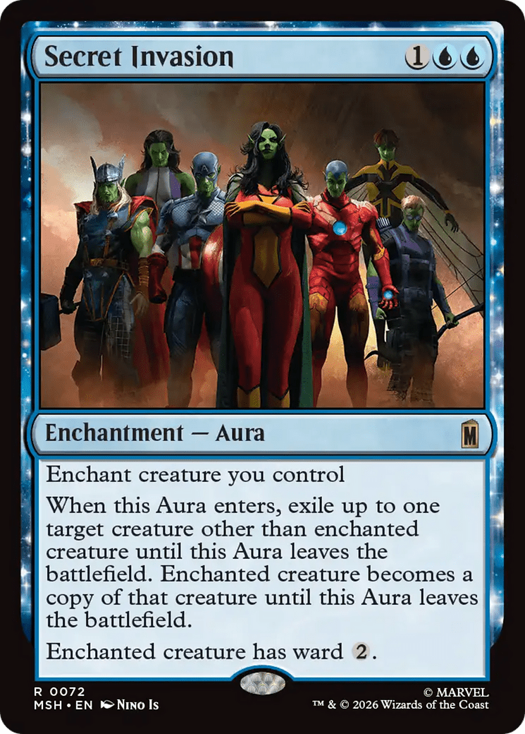 Secret Invasion [Marvel Super Heroes] MTG Single Magic: The Gathering  | Multizone: Comics And Games