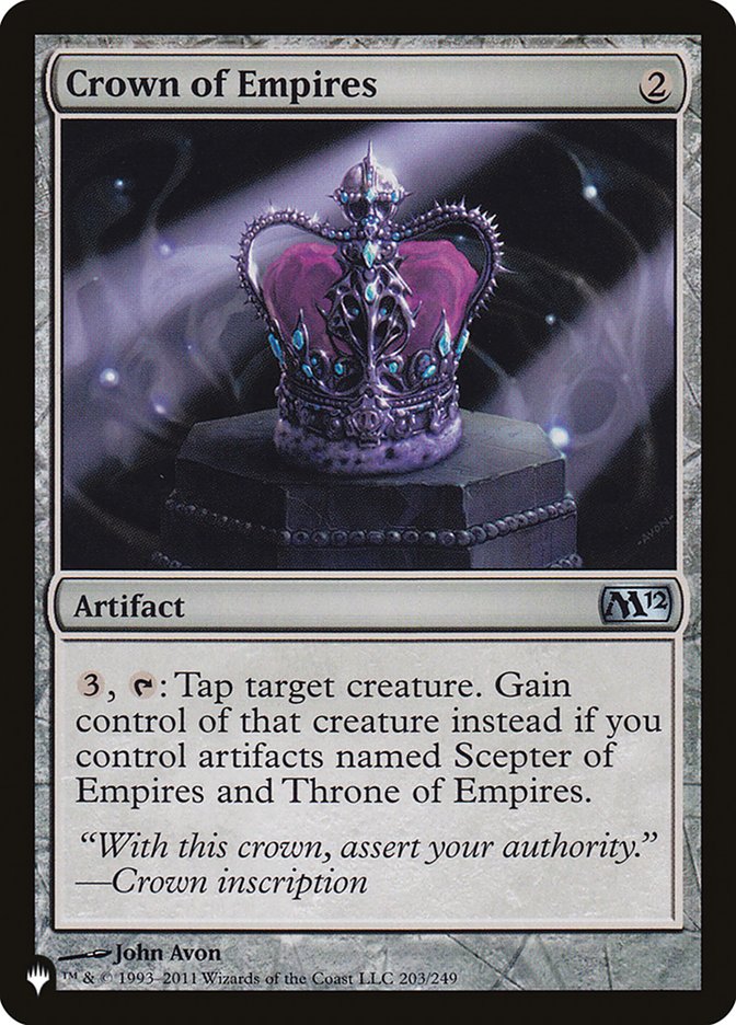 Crown of Empires [The List] MTG Single Magic: The Gathering  | Multizone: Comics And Games