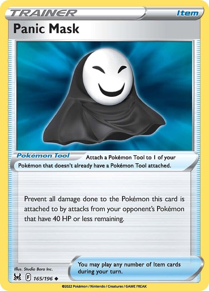 Panic Mask (165/196) [Sword & Shield: Lost Origin] Pokemon Single Pokémon  | Multizone: Comics And Games