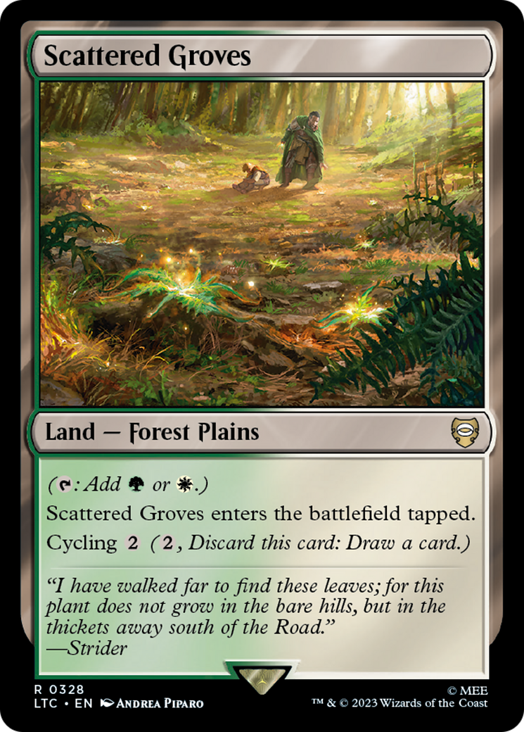 Scattered Groves [The Lord of the Rings: Tales of Middle-Earth Commander] | Multizone: Comics And Games