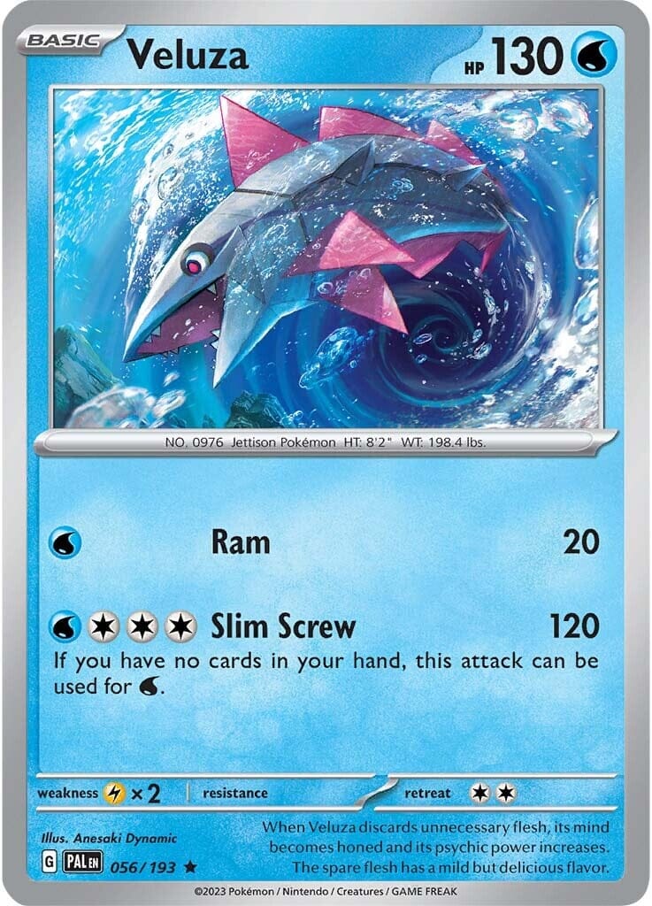 Veluza (056/193) [Scarlet & Violet: Paldea Evolved] Pokemon Single Pokémon  | Multizone: Comics And Games
