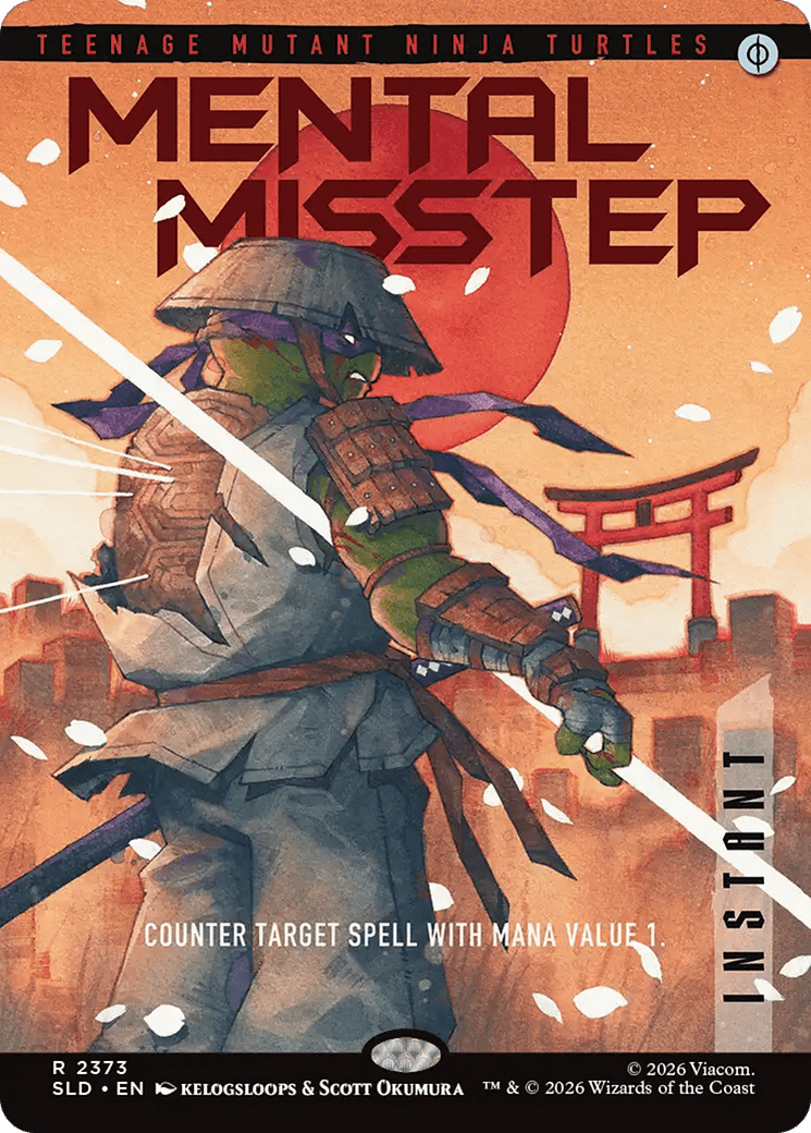 Mental Misstep (2373) [Secret Lair Drop Series] MTG Single Magic: The Gathering  | Multizone: Comics And Games