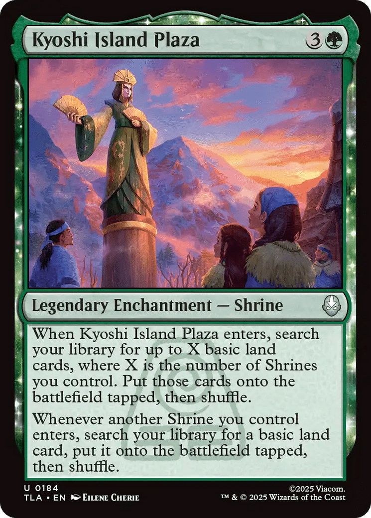 Kyoshi Island Plaza [Avatar: The Last Airbender] MTG Single Magic: The Gathering  | Multizone: Comics And Games
