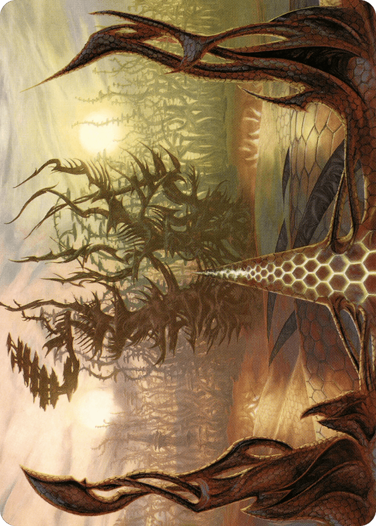 Thornglint Bridge Art Card [Modern Horizons 2 Art Series] MTG Single Magic: The Gathering  | Multizone: Comics And Games