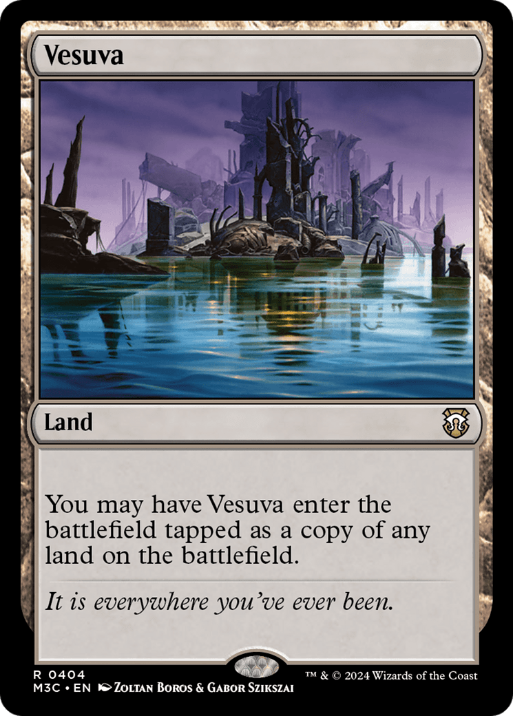 Vesuva (Ripple Foil) [Modern Horizons 3 Commander] MTG Single Magic: The Gathering  | Multizone: Comics And Games