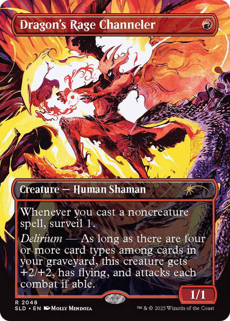 Dragon's Rage Channeler (2048) [Secret Lair Drop Series] MTG Single Magic: The Gathering  | Multizone: Comics And Games
