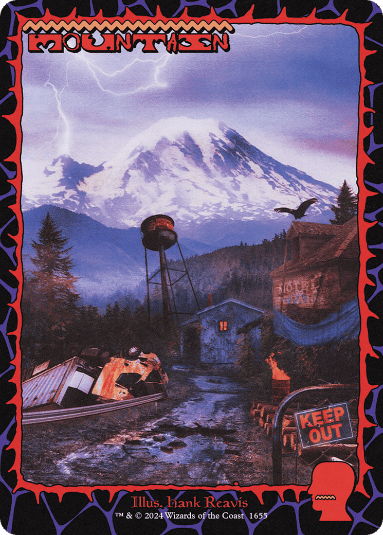 Mountain (1655) [Secret Lair Drop Series] MTG Single Magic: The Gathering  | Multizone: Comics And Games