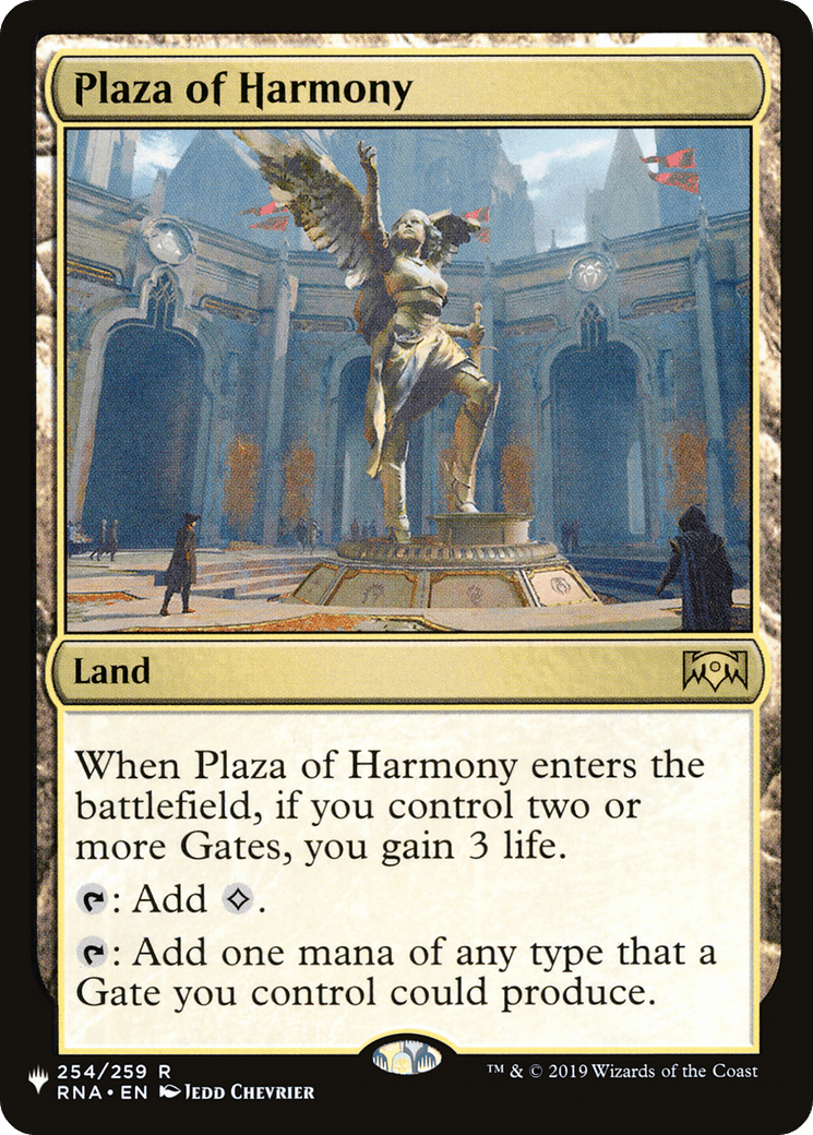 Plaza of Harmony [The List] MTG Single Magic: The Gathering  | Multizone: Comics And Games