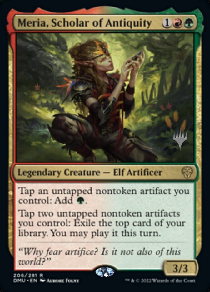 Meria, Scholar of Antiquity (Promo Pack) [Dominaria United Promos] MTG Single Magic: The Gathering  | Multizone: Comics And Games