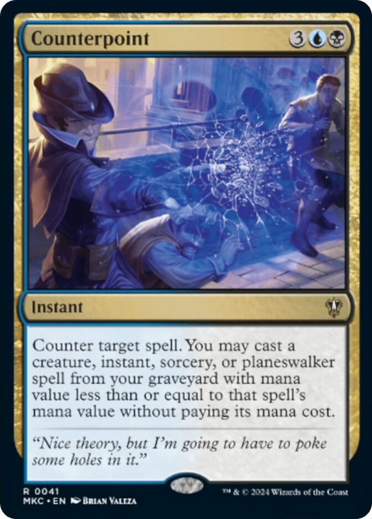 Counterpoint [Murders at Karlov Manor Commander] MTG Single Magic: The Gathering  | Multizone: Comics And Games