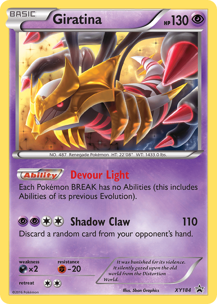 Giratina (XY184) [XY: Black Star Promos] Pokemon Single Pokémon  | Multizone: Comics And Games