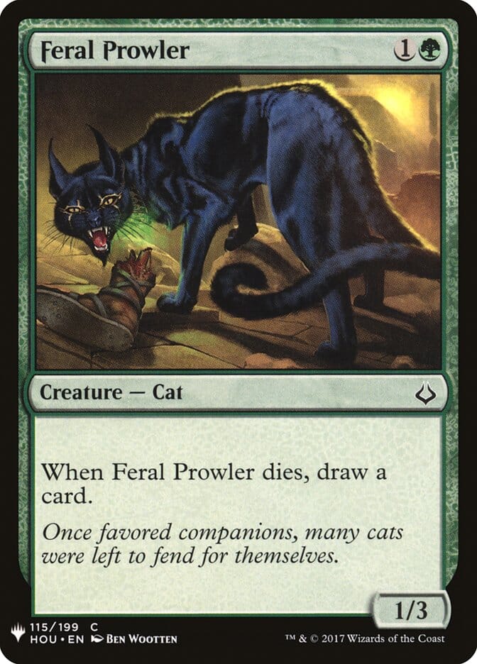 Feral Prowler [Mystery Booster] MTG Single Magic: The Gathering  | Multizone: Comics And Games