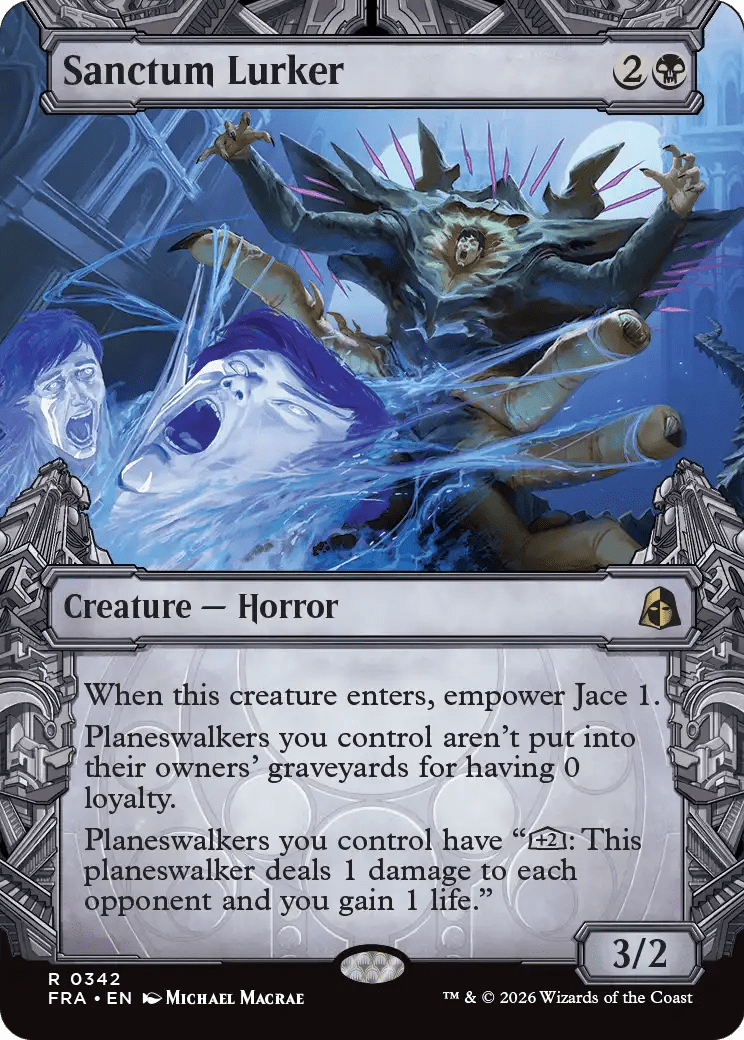 Sanctum Lurker (Showcase) [Reality Fracture] MTG Single Magic: The Gathering  | Multizone: Comics And Games
