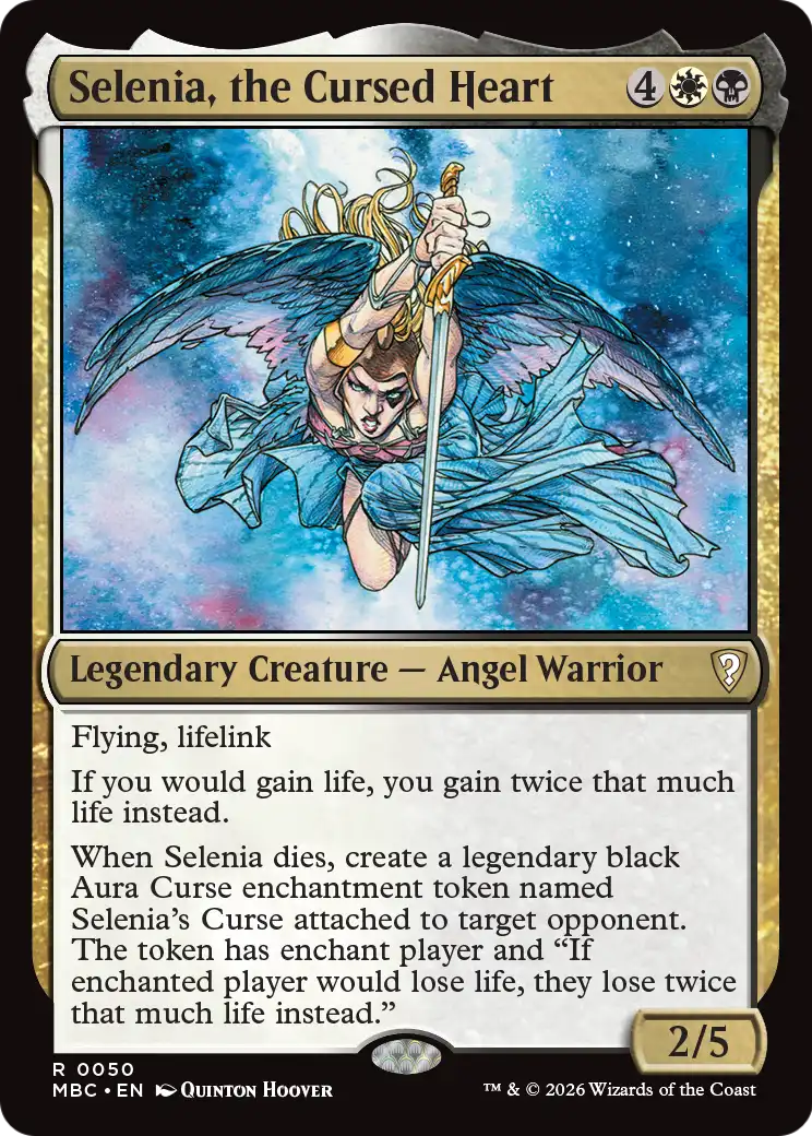 Selenia, the Cursed Heart [Mystery Booster: Commander Edition] | Multizone: Comics And Games