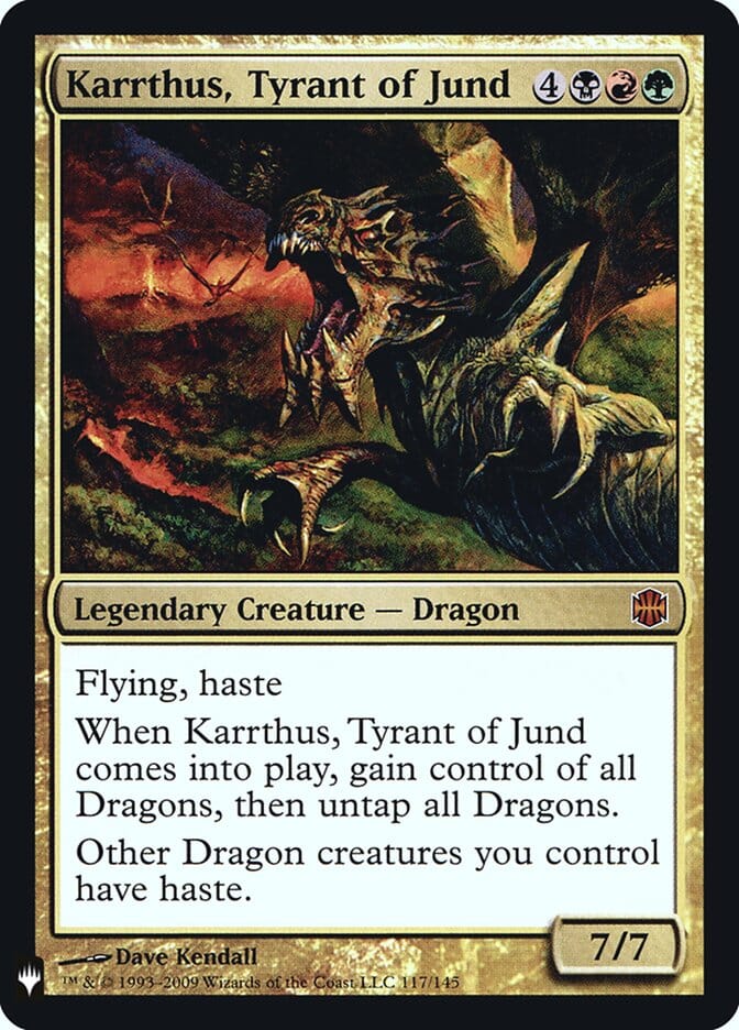 Karrthus, Tyrant of Jund [Mystery Booster] MTG Single Magic: The Gathering  | Multizone: Comics And Games