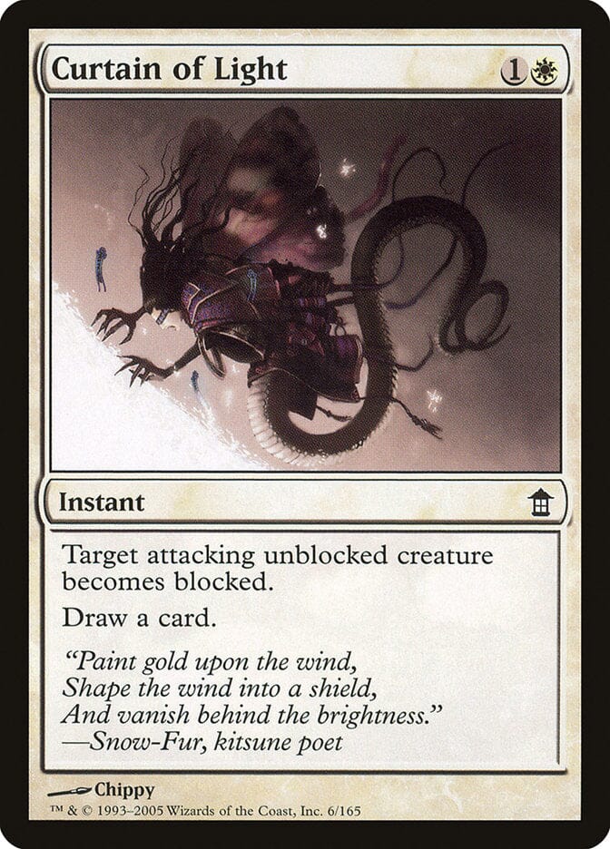 Curtain of Light [Saviors of Kamigawa] MTG Single Magic: The Gathering  | Multizone: Comics And Games